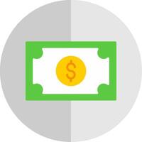 Money Flat Scale Icon Design vector
