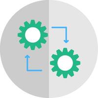 Methodology Flat Scale Icon Design vector
