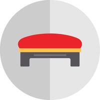 Ottoman Flat Scale Icon Design vector