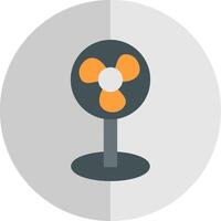 Fan Flat Scale Icon Design vector