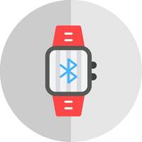 Bluetooth Flat Scale Icon Design vector