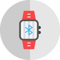 Bluetooth Flat Scale Icon Design vector