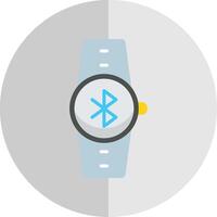 Bluetooth Flat Scale Icon Design vector