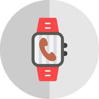 Incoming Call Flat Scale Icon Design vector