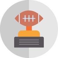 Football Flat Scale Icon Design vector