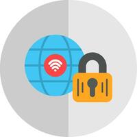 Internet Flat Scale Icon Design vector