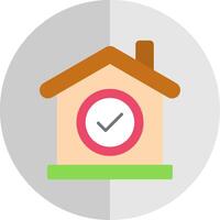 House Flat Scale Icon Design vector