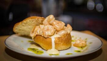 Sourdough Bread Shrimp Bisque photo