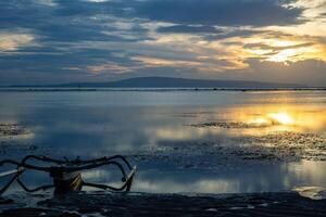 Sunrise in Bali photo