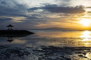 Sunrise in Bali photo