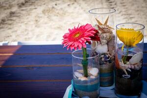 Picnic Table Center Piece photo