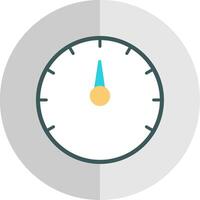 Speed Test Flat Scale Icon Design vector