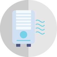 Air Purifier Flat Scale Icon Design vector