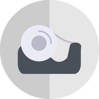 Tape Flat Scale Icon Design vector