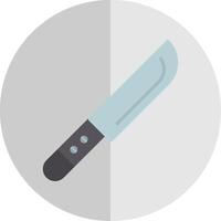 Knife Flat Scale Icon Design vector