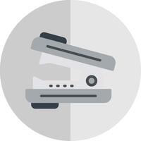 Stapler Remover Flat Scale Icon Design vector