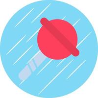 Lollipop Flat Circle Icon Design vector
