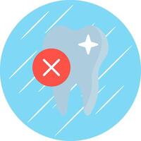 Rejected Flat Circle Icon Design vector