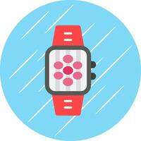 Apps Flat Circle Icon Design vector