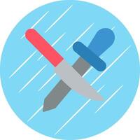 Sharpening Flat Circle Icon Design vector