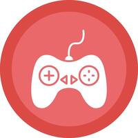 Controller Line Shadow Circle Icon Design vector