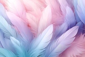 pastel plumas fondo, pastel color pluma resumen antecedentes textura, pastel plumas fondo de pantalla, pastel pájaro plumas patrón, foto
