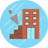 Construction Flat Circle Icon Design vector