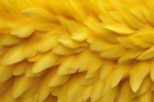 Yellow Feathers Background, Yellow feathers pattern, feathers background, feathers wallpaper, bird feathers pattern, photo