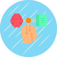Android Flat Circle Icon Design vector