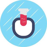 Science Flat Circle Icon Design vector