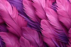 Pink Fluffy Feathers Background, Pink Feathers Pattern, Beautiful Feathers background, Feathers Wallpaper, bird feathers pattern, photo