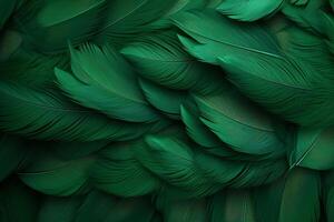 Green Feathers Background, Green Feathers Pattern, Feathers background, Feathers Wallpaper, bird feathers pattern, photo