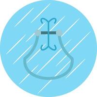 Door Knocker Flat Circle Icon Design vector