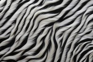 Zebra Skin Fur Texture, Zebra Fur Background, Fluffy Zebra Skin Fur Texture, Zebra Skin Fur Pattern, Animal Skin Fur Texture, Zebra Print, photo