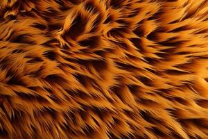 Tiger Skin Fur Texture, Tiger Fur Background, Fluffy Tiger Skin Fur Texture Background, Tiger Skin Fur Pattern, Animal Skin Fur Texture, photo