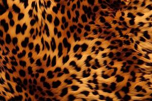 Leopard Skin Fur Texture, Leopard Fur Background, Fluffy Leopard Skin Fur Texture, Leopard Skin Fur Pattern, Animal Skin Fur Texture, photo