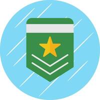 Badge Flat Circle Icon Design vector