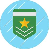 Badge Flat Circle Icon Design vector