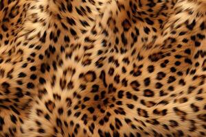 Leopard Skin Fur Texture, Leopard Fur Background, Fluffy Leopard Skin Fur Texture, Leopard Skin Fur Pattern, Animal Skin Fur Texture, photo