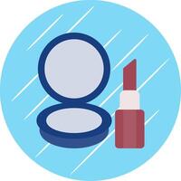 Beauty Flat Circle Icon Design vector