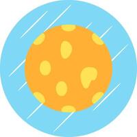 Sponge Flat Circle Icon Design vector