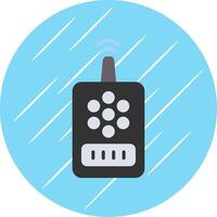 Device Flat Circle Icon Design vector