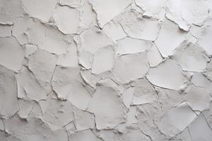 Plaster wall texture, white wall texture, white surface texture, white soil texture background, photo