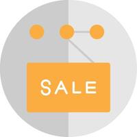 Sale Flat Scale Icon Design vector
