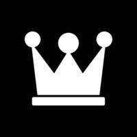 High Quality Content Glyph Inverted Icon Design vector