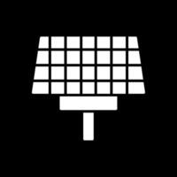 Panel Glyph Inverted Icon Design vector