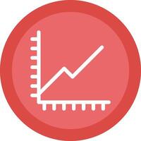 Chart Glyph Due Circle Icon Design vector
