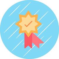 Badge Flat Circle Icon Design vector