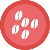 Coffee Glyph Due Circle Icon Design vector