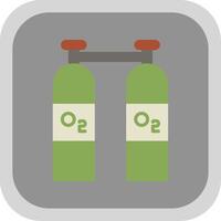 Oxygen Flat round corner Icon Design vector